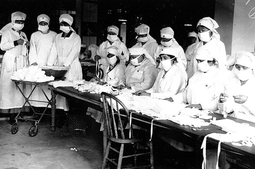 The 1918 H1N1 flu pandemic, sometimes referred to as the “Spanish flu,” killed an estimated 50 million people worldwide, including an estimated 675,000 people in the United States